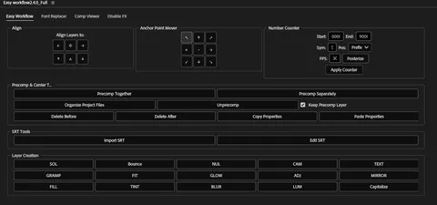 Easy Workflow Panel Preview