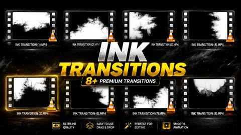 Ink Transition Overlays preview