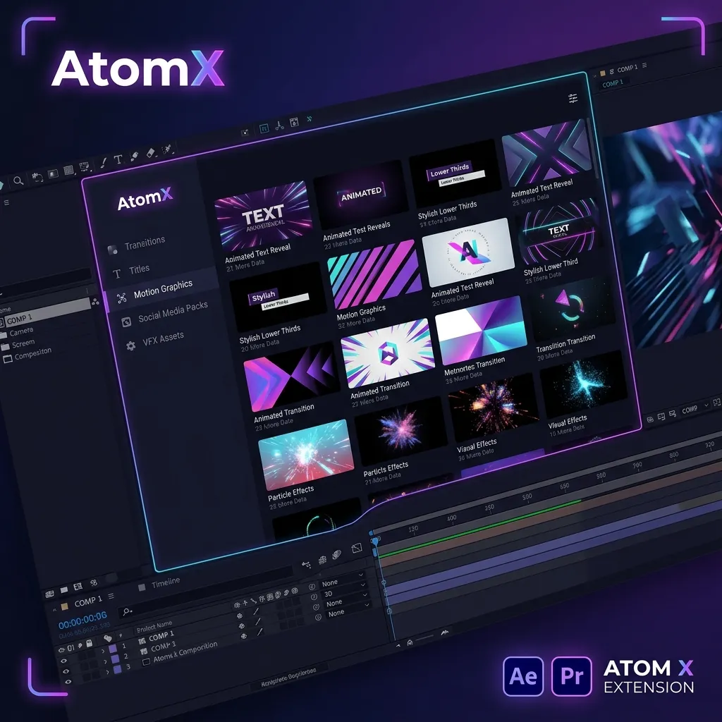 AtomX Extension for After Effects