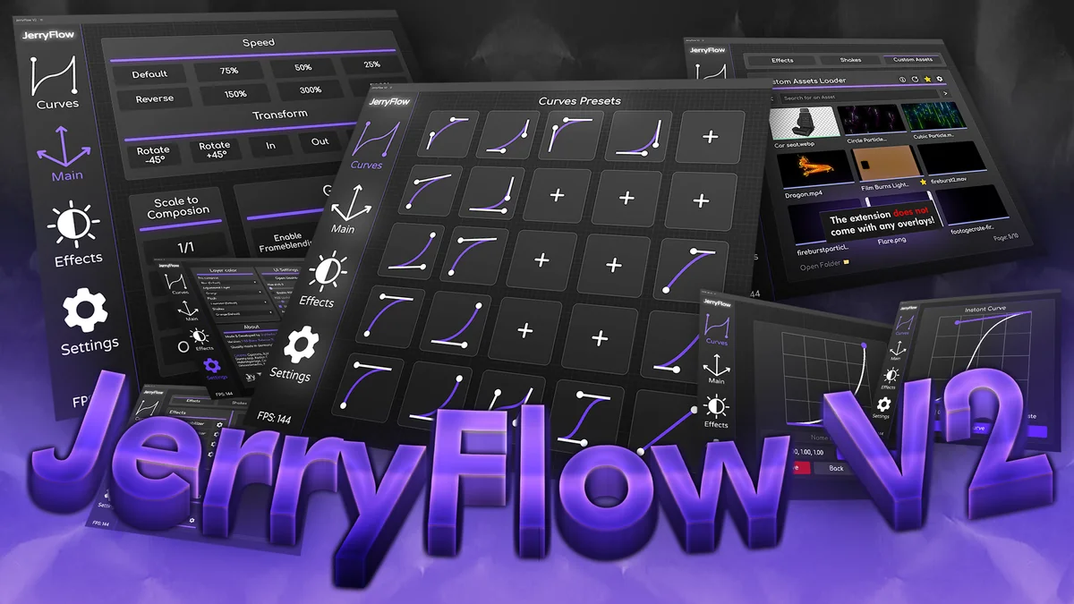 JerryFlow v2 Interface Preview