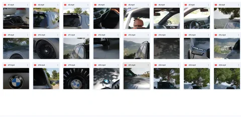 BMW X7 4K Raw Clips preview